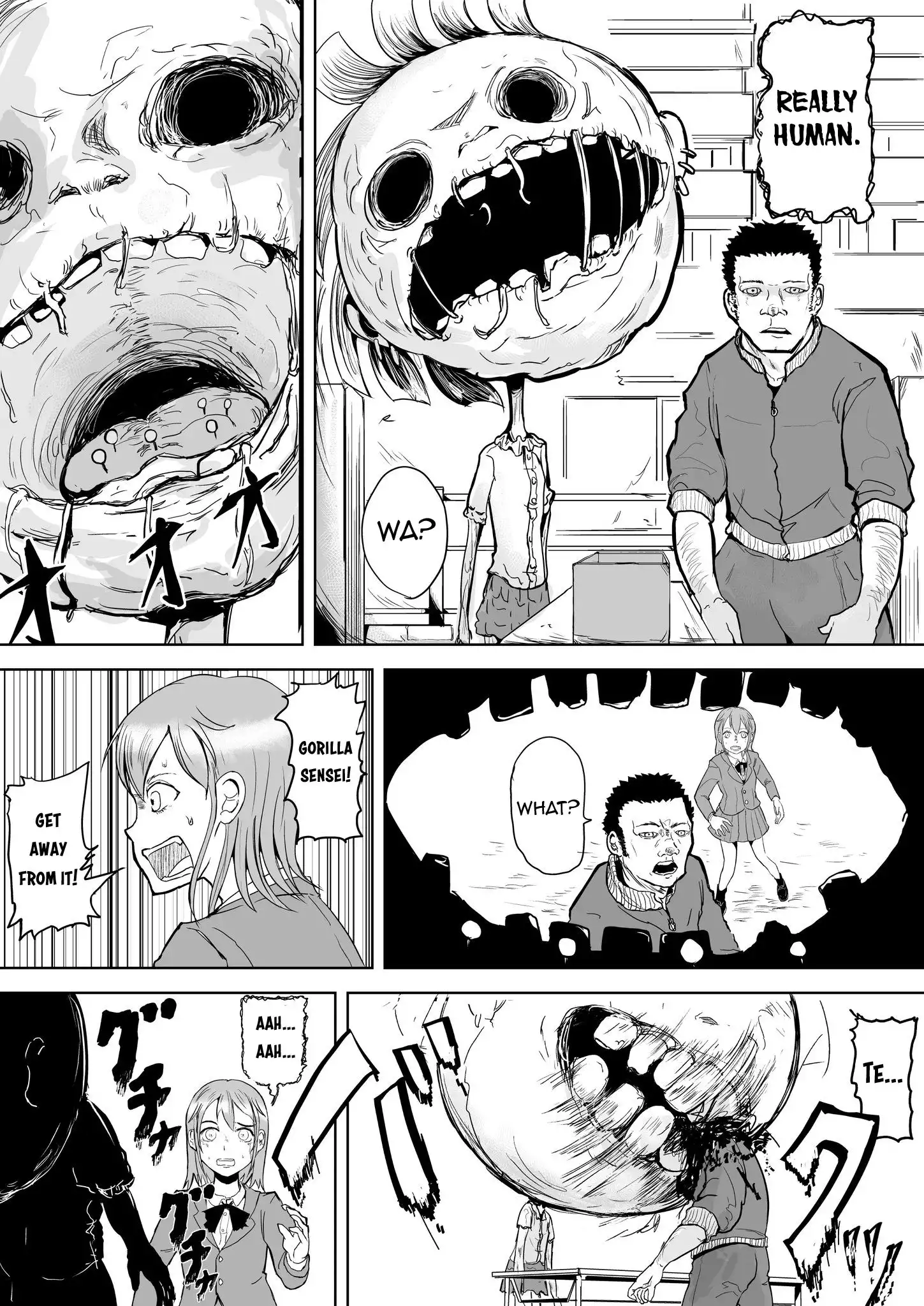 A manga about the kind of PE teacher who dies at the start of a school horror film Chapter 1 4